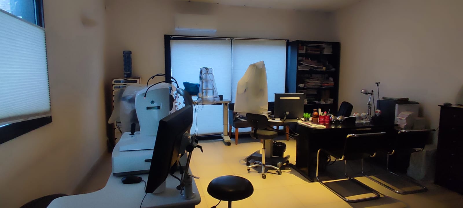 Salle de consultation ophtalmologique